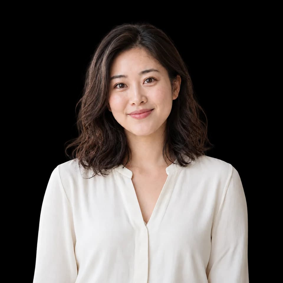 人像示例 · 透明 PNG