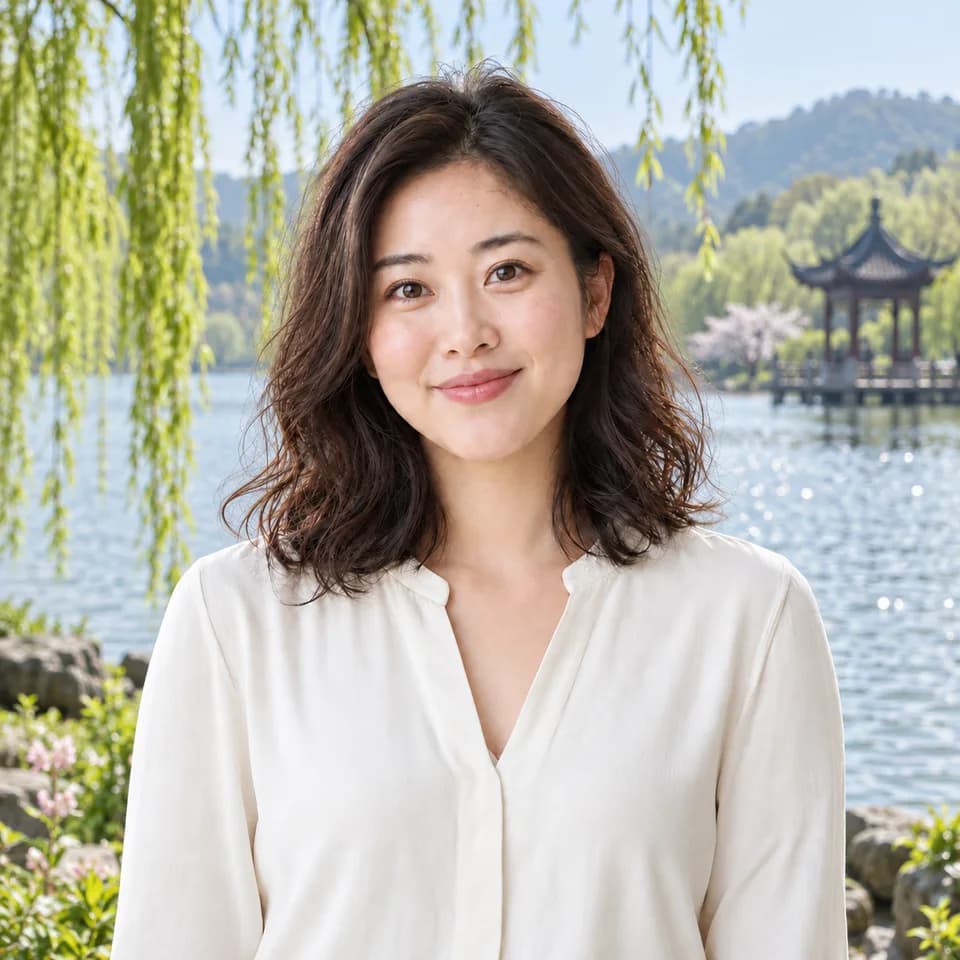 人像示例 · 原图