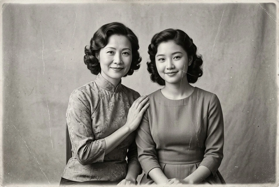 원본: 흑백 사진에 자연스러운 색상 생성